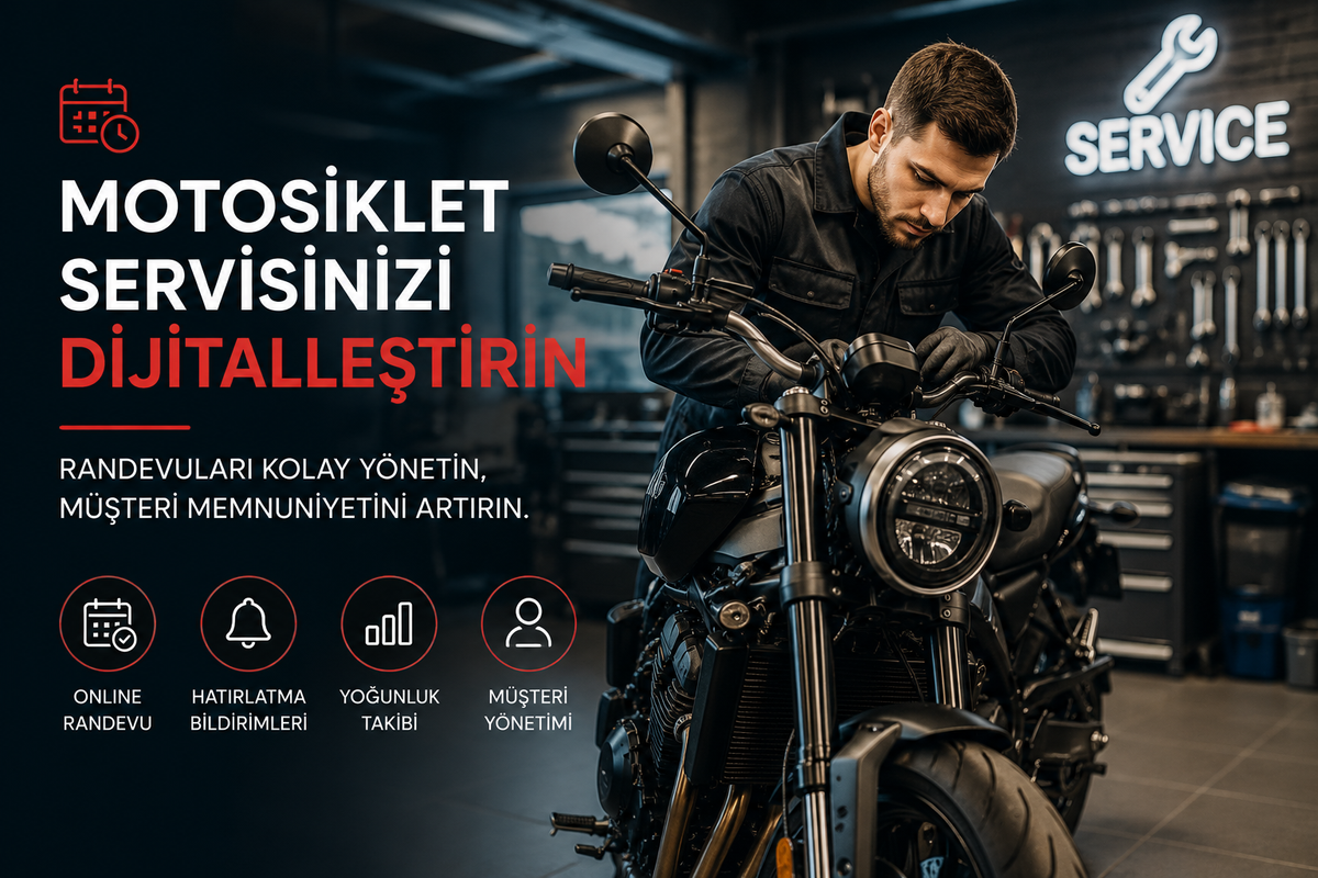 Motosiklet Servisi Randevu Programı Nedir?