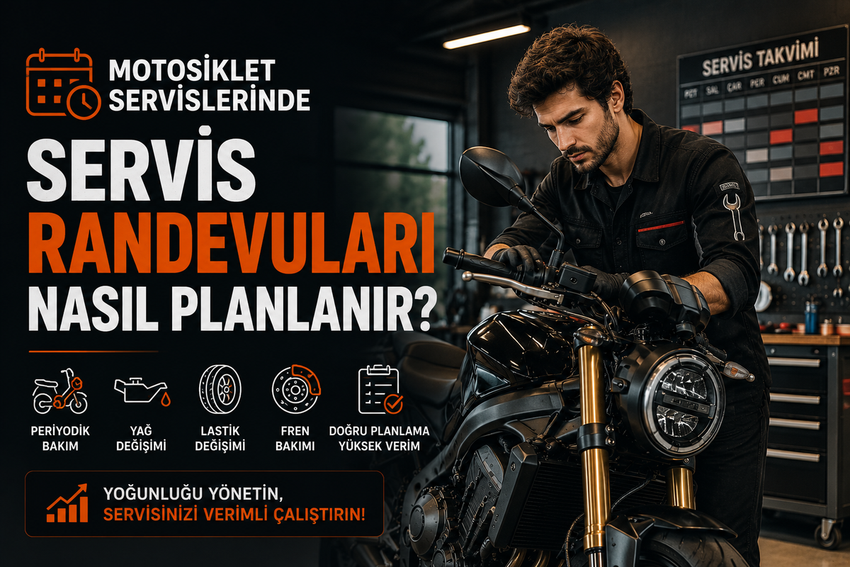 Motosiklet Servislerinde Servis Randevuları Nasıl Planlanır?