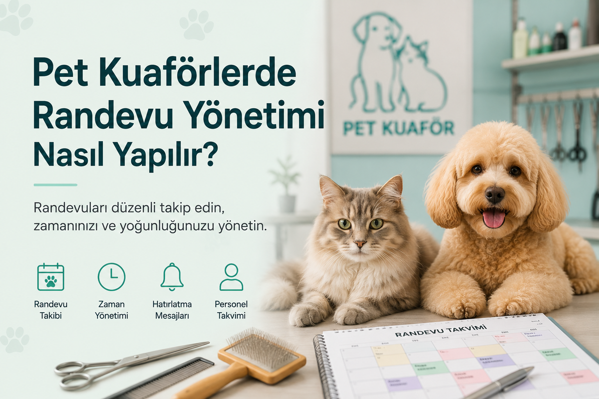 Pet Kuaförlerde Randevu Yönetimi Nasıl Yapılır?