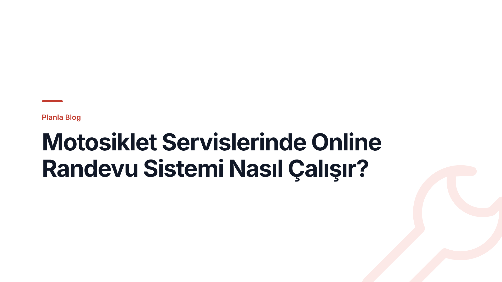 Motosiklet Servislerinde Online Randevu Sistemi Nasıl Çalışır?
