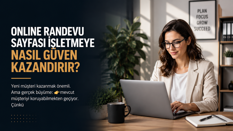 Online Randevu Sayfası İşletmeye Nasıl Güven Kazandırır?