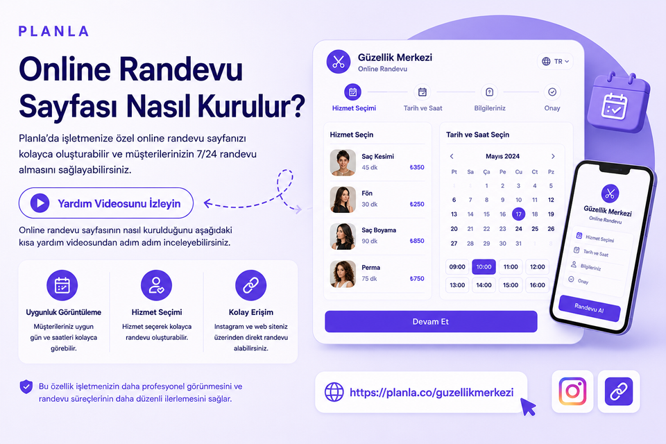 Online Randevu Sayfası Nasıl Kurulur?