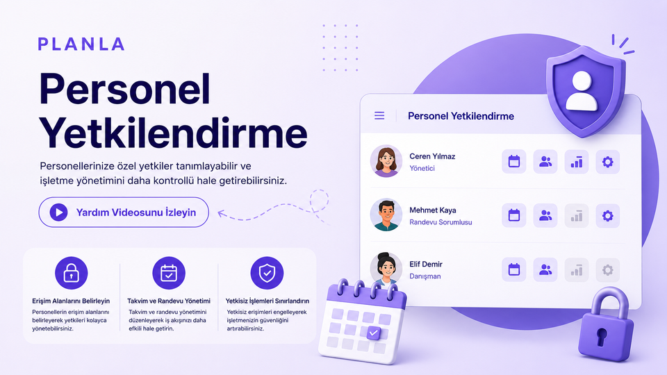 Personel Yetkilendirme Nasıl Yapılır?