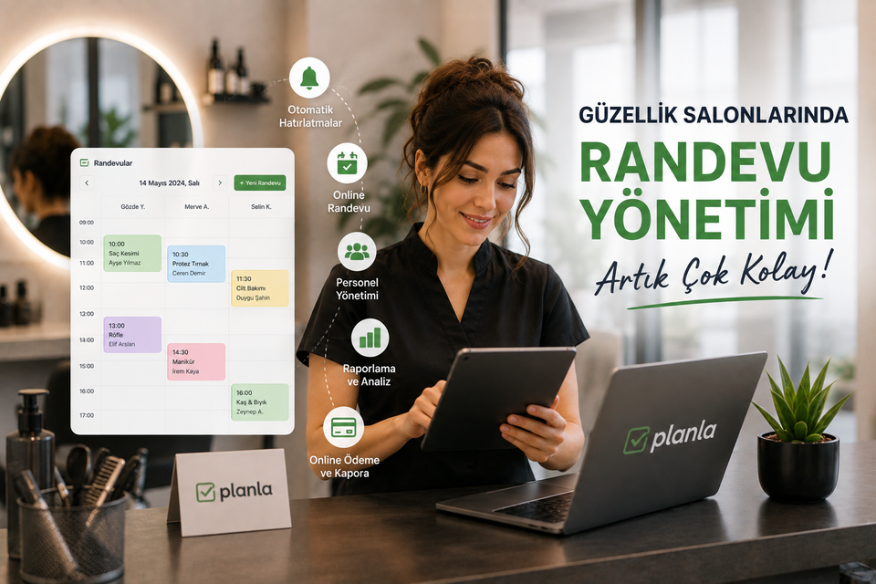 Güzellik Salonlarında Randevu Yönetimi Nasıl Yapılır?