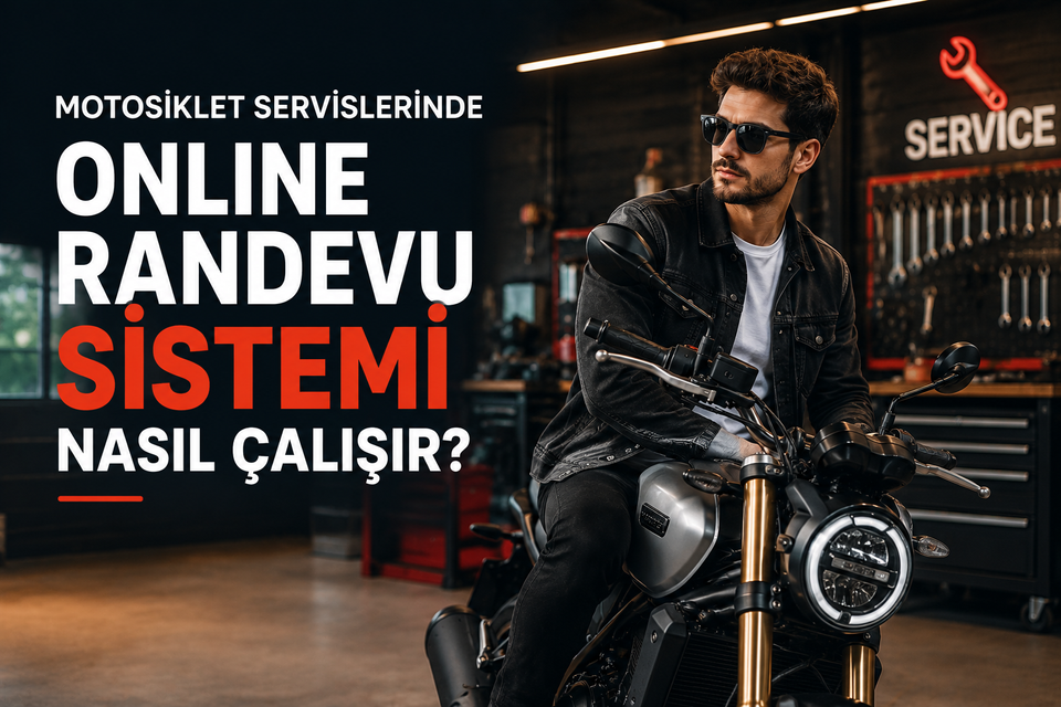 Motosiklet Servislerinde Online Randevu Sistemi Nasıl Çalışır?