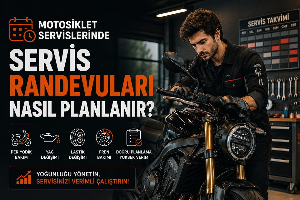 Motosiklet Servislerinde Servis Randevuları Nasıl Planlanır?