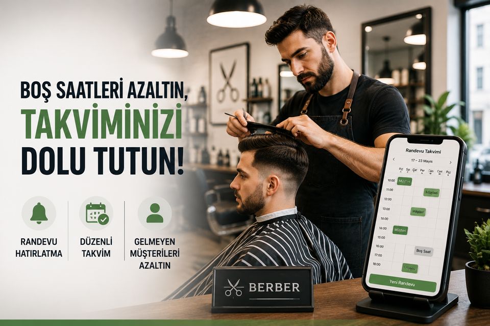 Berberlerde Randevu İptallerini ve Gelmeyen Müşterileri Azaltmanın Yolları