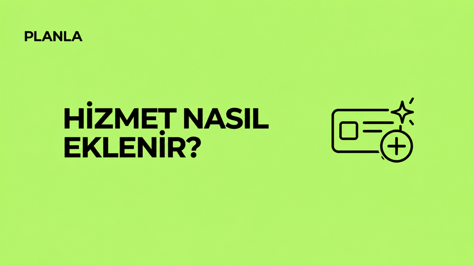 Hizmet Nasıl Eklenir?