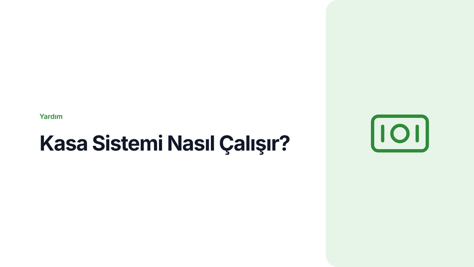 Kasa Sistemi Nasıl Çalışır?