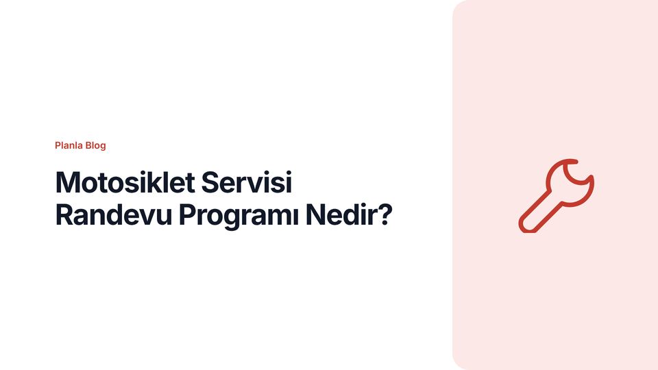Motosiklet Servisi Randevu Programı Nedir?